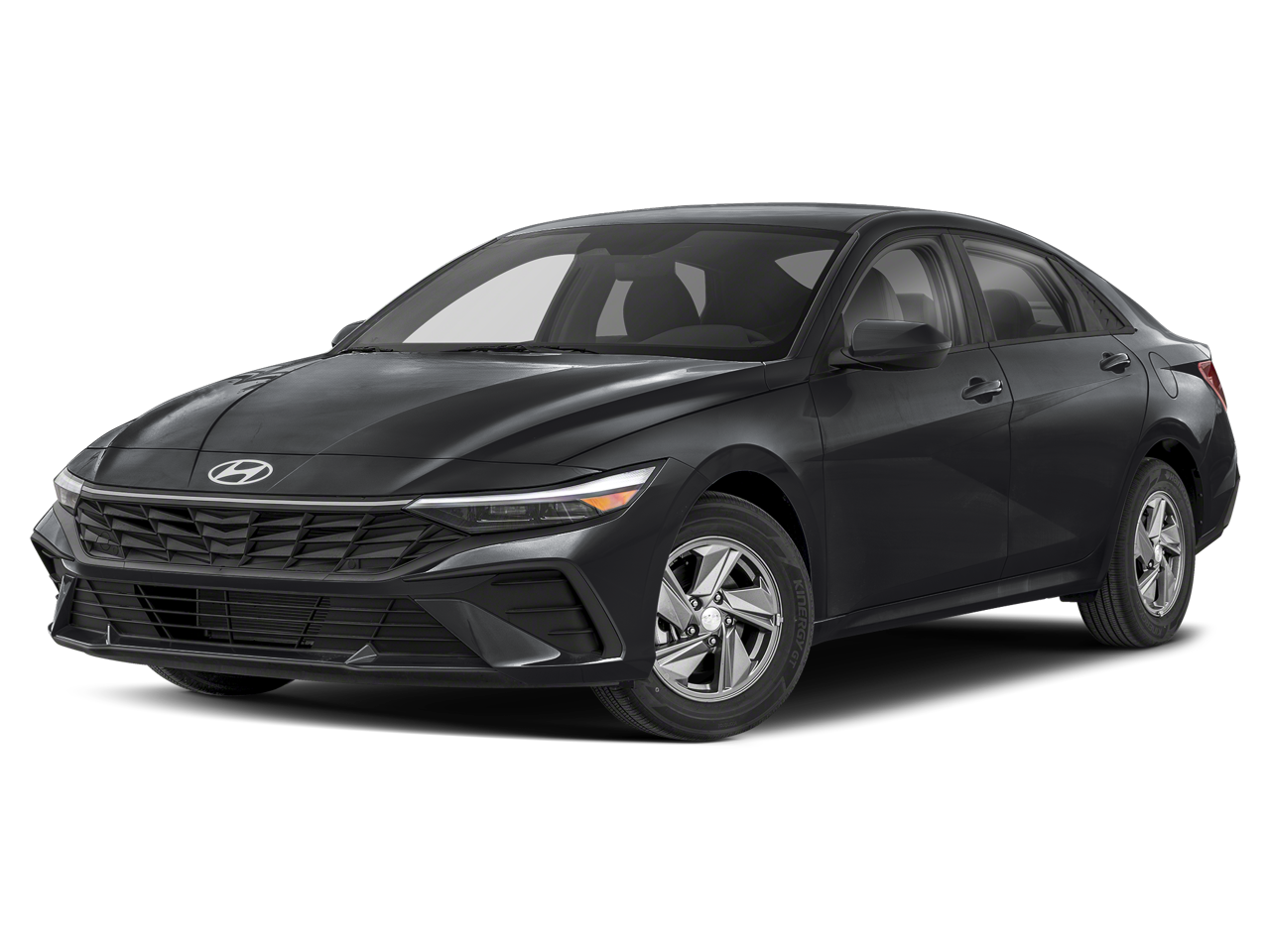 2026 Hyundai ELANTRA SE in Abyss Black — front three-quarter view