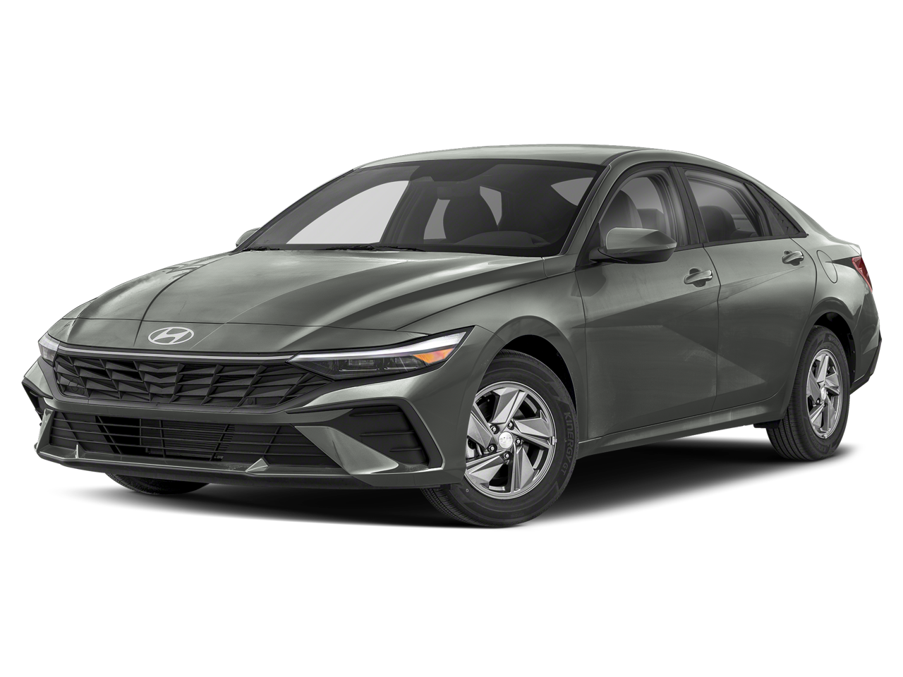 2026 Hyundai ELANTRA SE in Amazon Gray — front three-quarter view