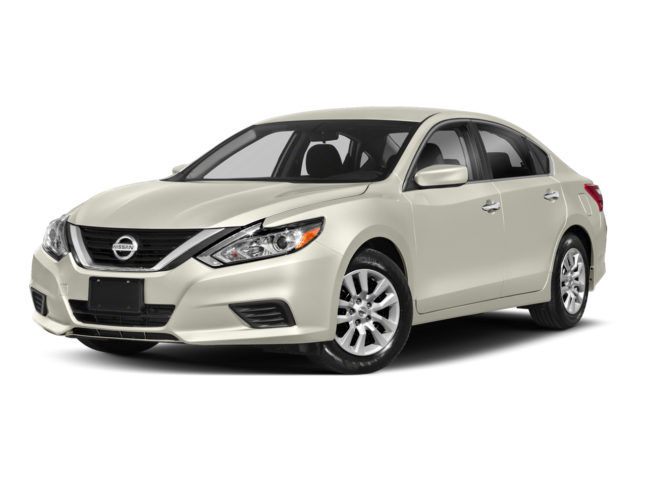 2018 Nissan Altima 2.5 SV in Super Black Clearcoat — front three-quarter view