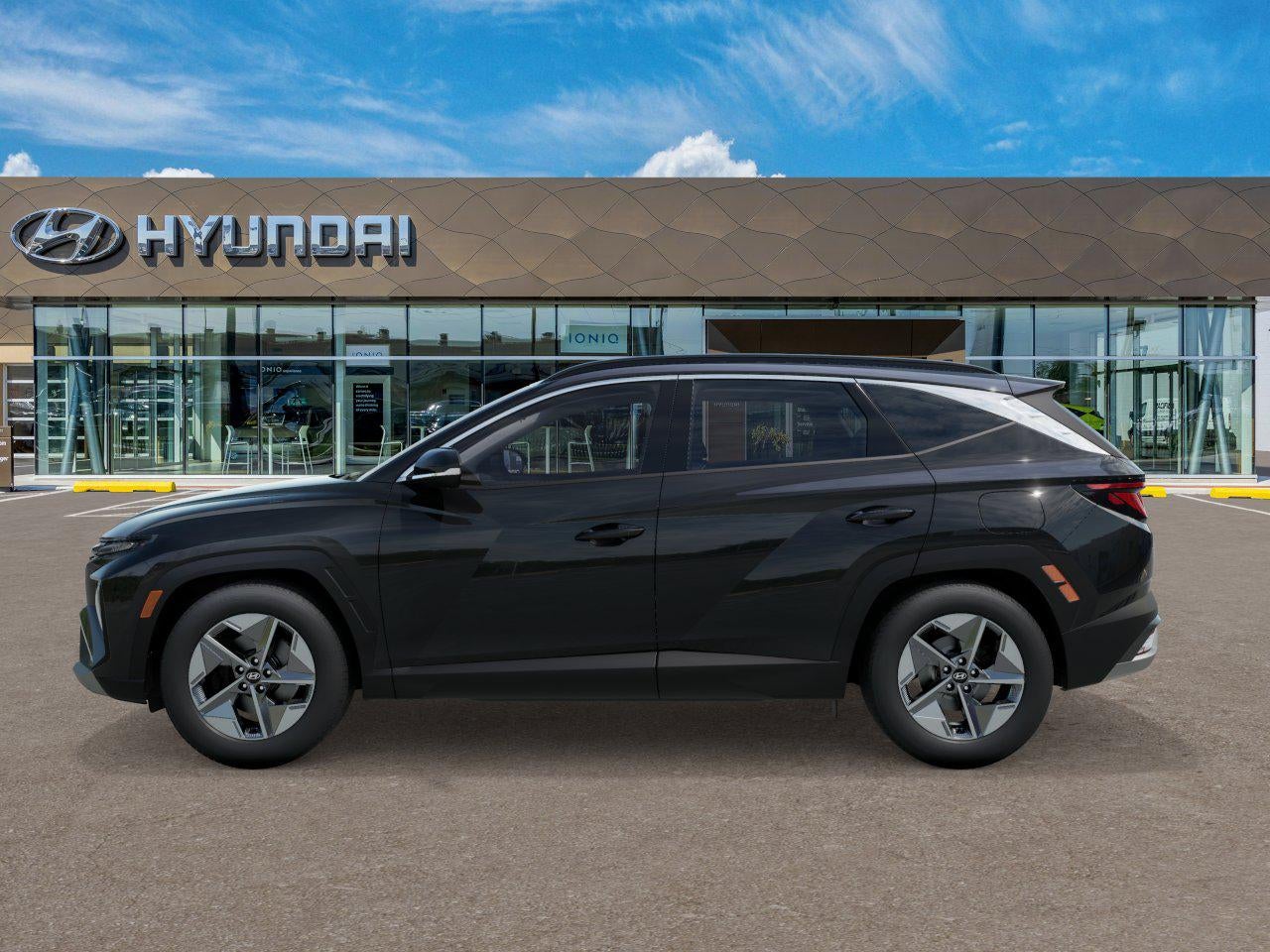 2026 Hyundai TUCSON — rear three-quarter view