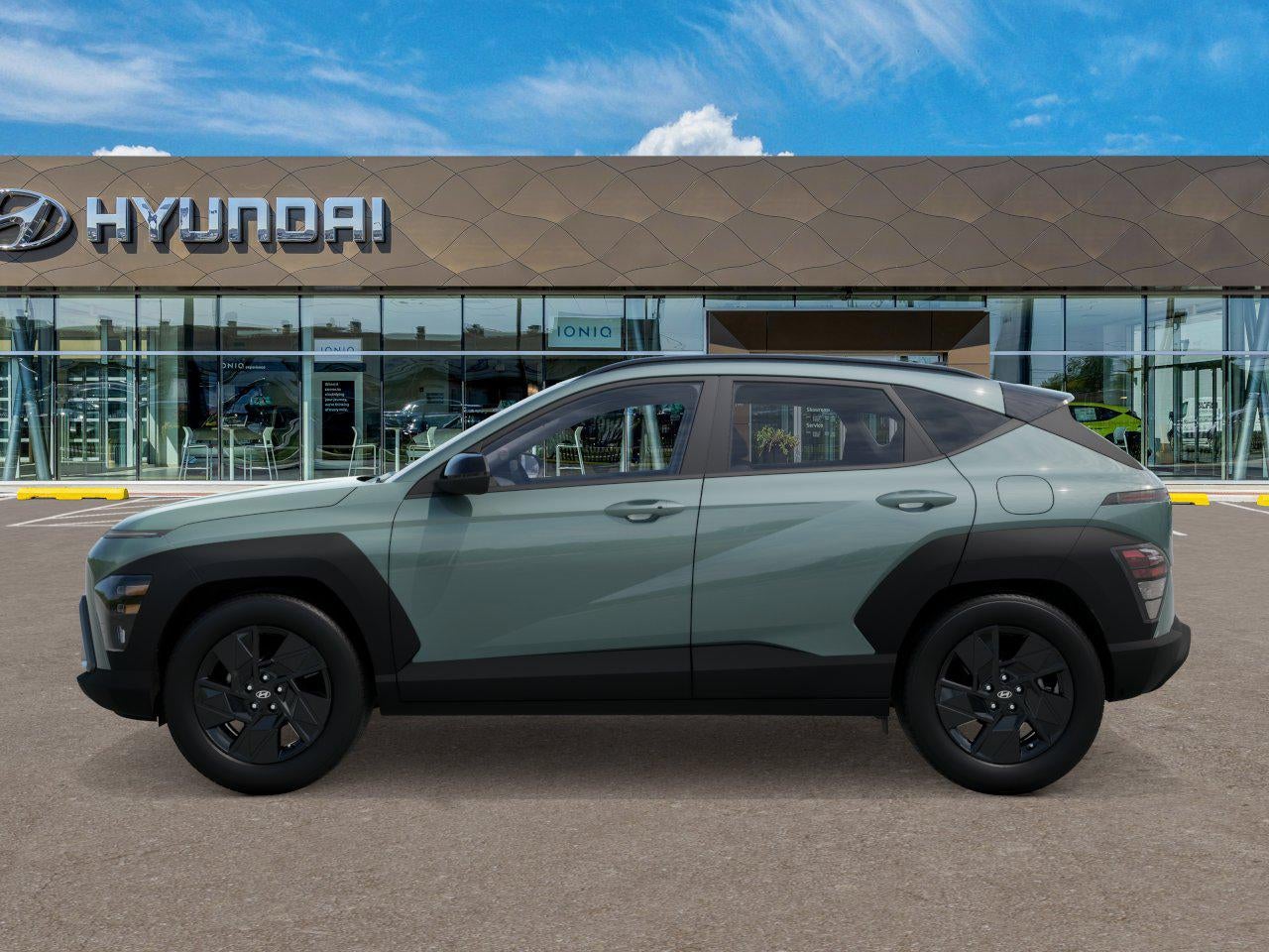 2026 Hyundai KONA — rear three-quarter view