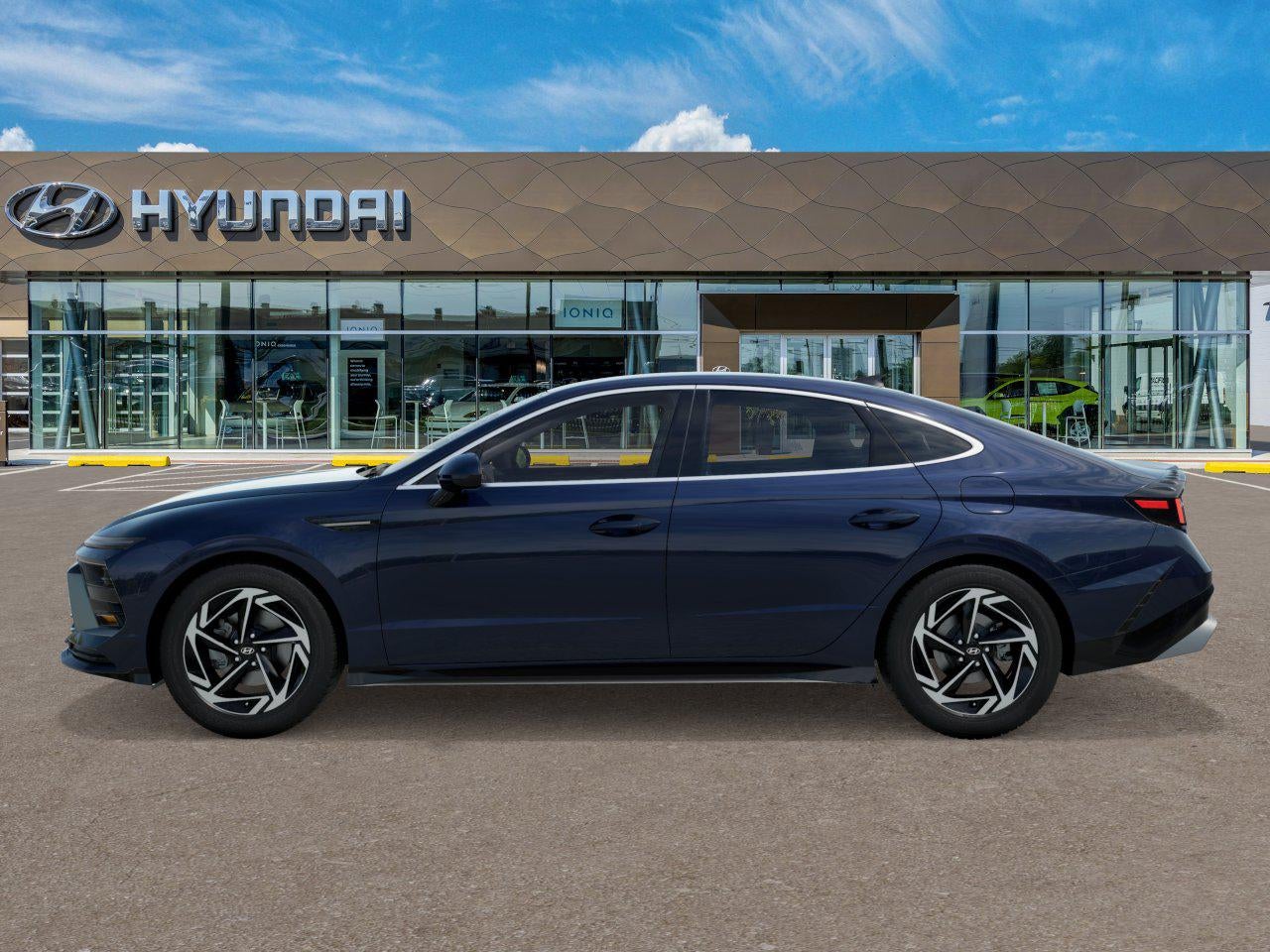 2026 Hyundai SONATA — rear three-quarter view