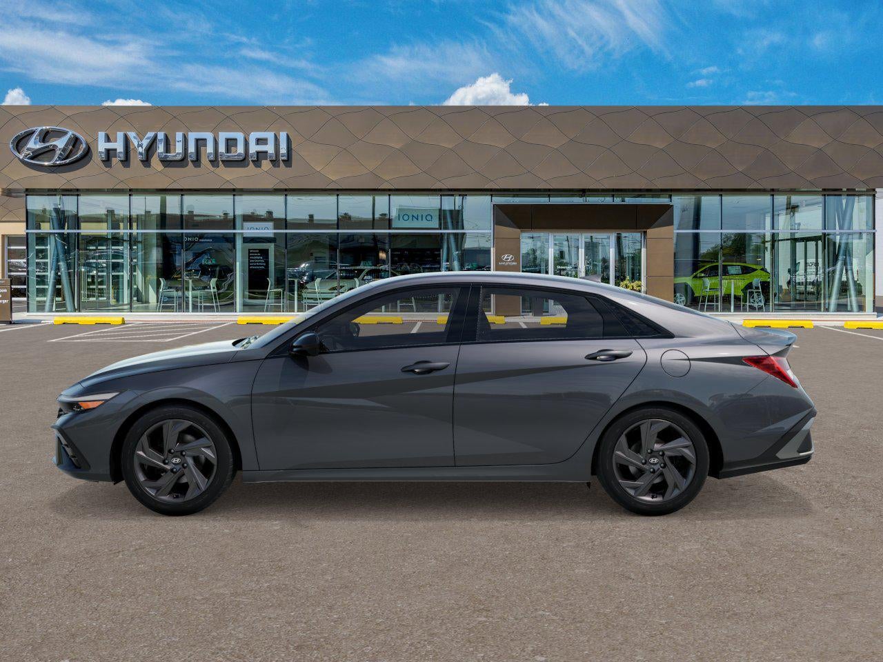 2026 Hyundai ELANTRA — rear three-quarter view